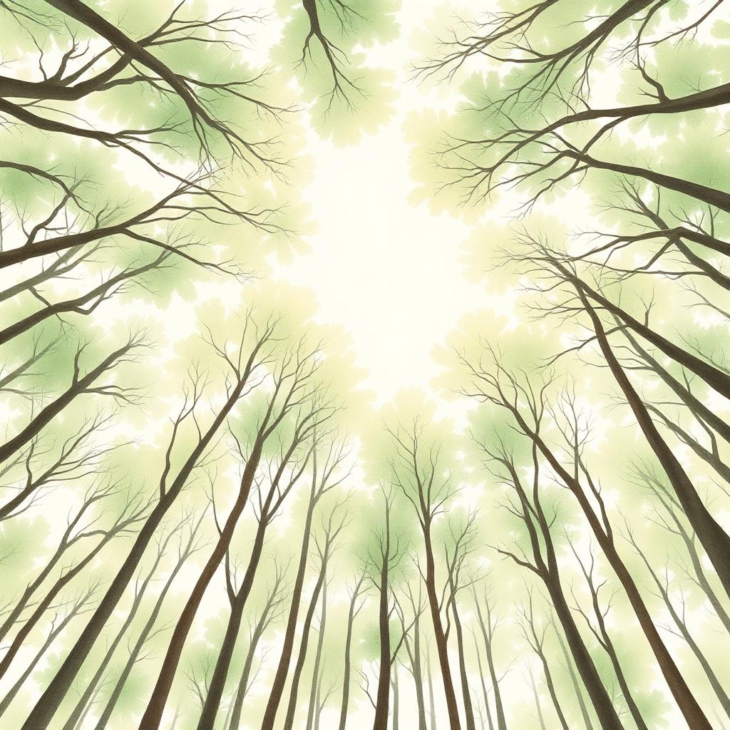 Watercolor illustration for The Canopy